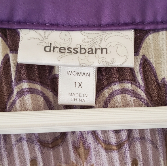 Dress Barn 1X Y2K Romantic Whimsigoth Fairy Grunge Boho Barocque Plisse Tunic - Picture 5 of 14